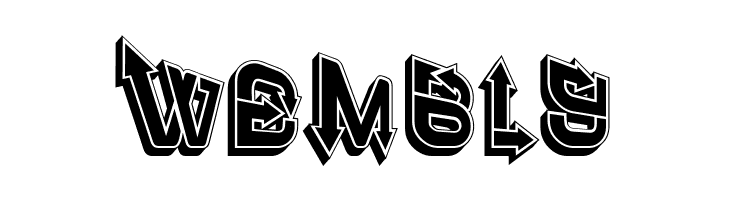 Fangxiang 3D Slant Regular  Free Fonts Download