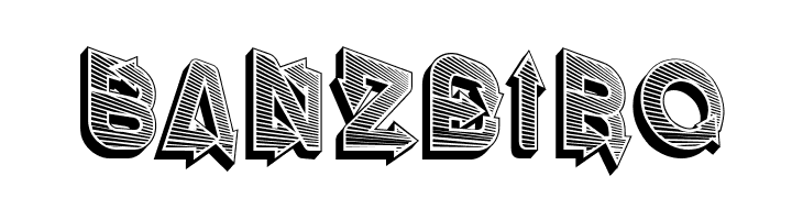 Fangxiang 3D Slant Multiline Regular  Free Fonts Download