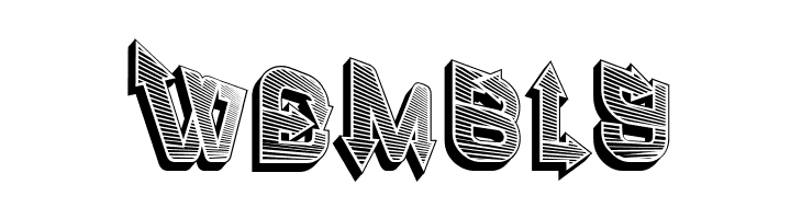 Fangxiang 3D Slant Multiline Regular  Free Fonts Download