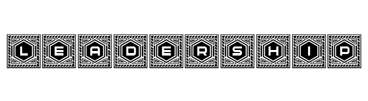 Hexagonas Regular  Free Fonts Download