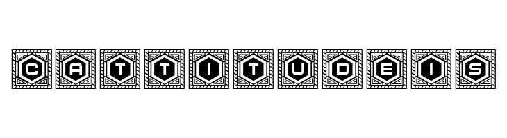 Hexagonas Linear Regular  Free Fonts Download