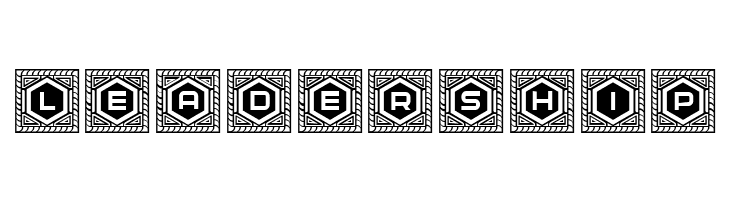 Hexagonas Linear Regular  Free Fonts Download