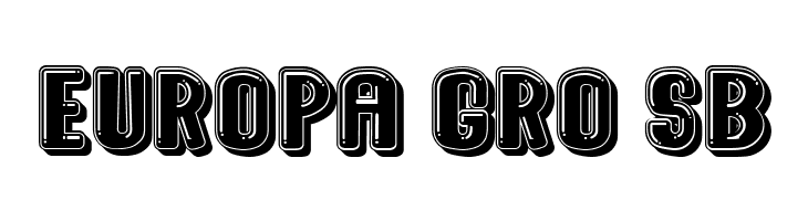 Mercedes 3D Regular  Free Fonts Download