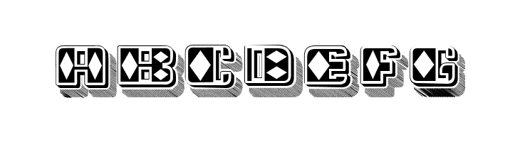 Diamond Flat Regular  Free Fonts Download