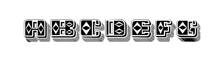 Diamond Flat Filled Regular  Free Fonts Download