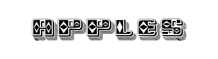 Diamond Flat Filled Regular  Free Fonts Download