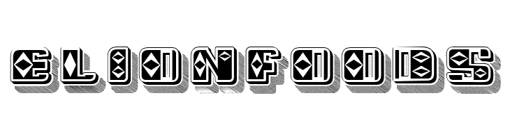 Diamond Flat Filled Regular  Free Fonts Download