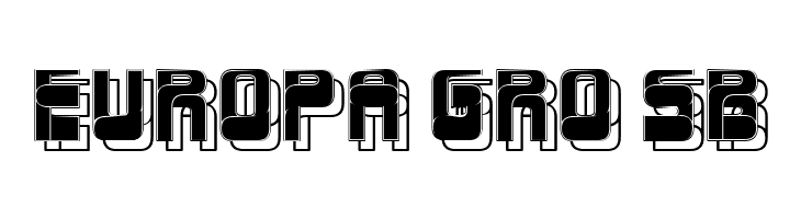 Triton Filled Regular  Free Fonts Download