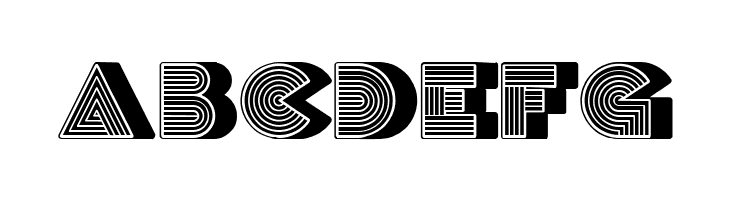Discoteque Filled Regular  Free Fonts Download