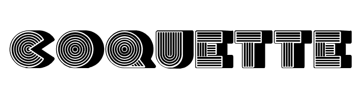 Discoteque Filled Regular  Free Fonts Download