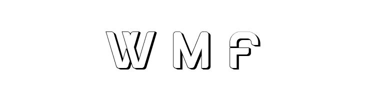 Sweden Hollow Regular  Free Fonts Download