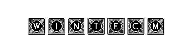 Official Capitals Negative Regular  Free Fonts Download