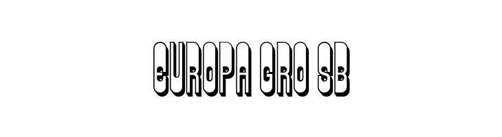 Rotor Hollow Regular  Free Fonts Download