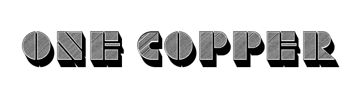 Stencil Extruded Regular  Free Fonts Download