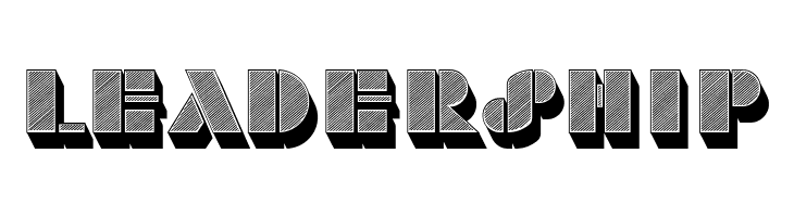 Stencil Extruded Regular  Free Fonts Download