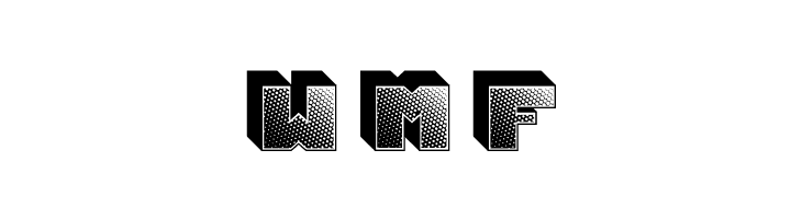 Shiny Blocks Less Gloss Regular  Free Fonts Download