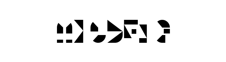 Tangram Main Layer  Free Fonts Download