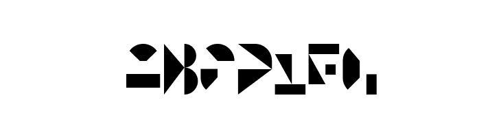 Tangram Inferior Layer  Free Fonts Download