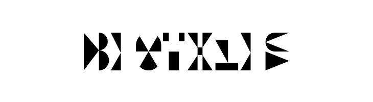 Tangram Inferior Layer  Free Fonts Download