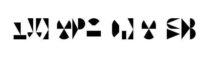 Tangram Inferior Layer  Free Fonts Download