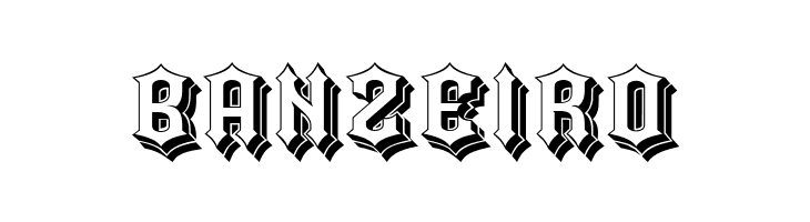 Cabaret Hollow Regular  Free Fonts Download