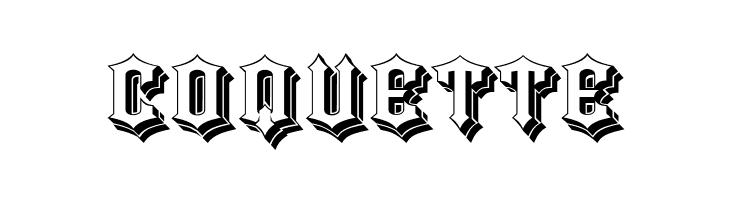 Cabaret Hollow Regular  Free Fonts Download