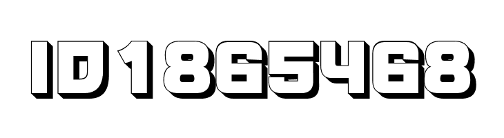 Archigadget 3D Regular  Free Fonts Download