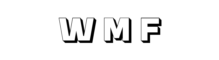 Archigadget 3D Regular  Free Fonts Download