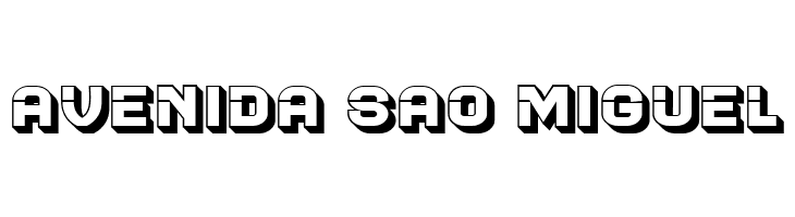 Blader Extended 3D Regular  Free Fonts Download