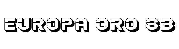 Blader Extended 3D Regular  Free Fonts Download