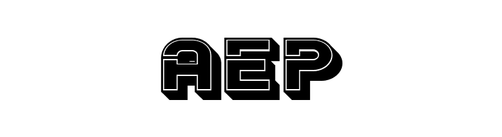 Blader Extended 3D Filled Regular  Free Fonts Download