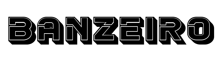 Blader Extended 3D Filled Regular  Free Fonts Download