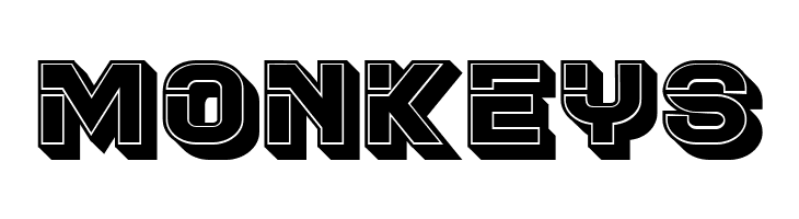 Blader Extended 3D Filled Regular  Free Fonts Download