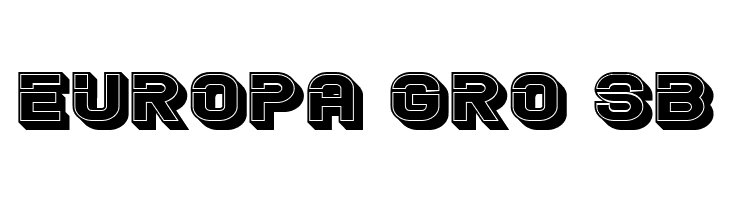 Blader Extended 3D Filled Regular  Free Fonts Download