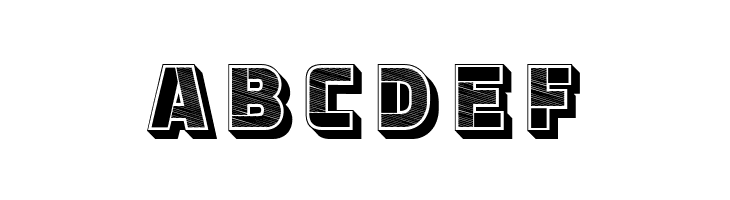 Abstract Blocks Regular  Free Fonts Download