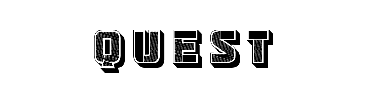 Abstract Blocks Regular  Free Fonts Download