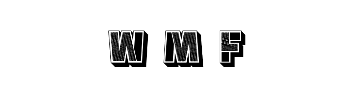 Abstract Blocks Regular  Free Fonts Download