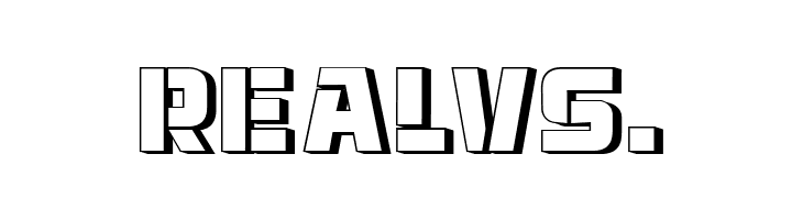 Normandia 3D Regular  Free Fonts Download