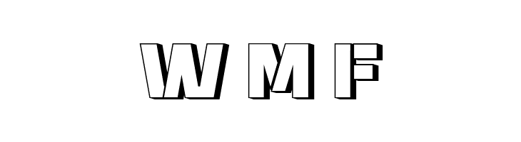Normandia 3D Regular  Free Fonts Download