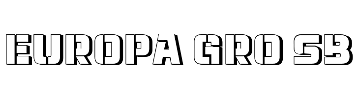 Normandia 3D Regular  Free Fonts Download