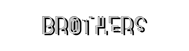 Verge Paper 3D Regular  Free Fonts Download