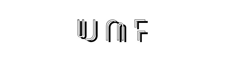 Verge Paper 3D Regular  Free Fonts Download