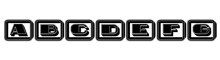 Idiot Capitals Filled Regular  Free Fonts Download