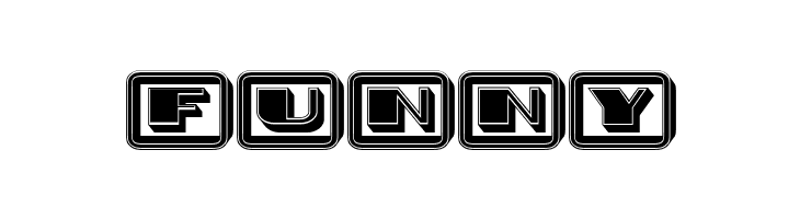 Idiot Capitals Filled Regular  Free Fonts Download