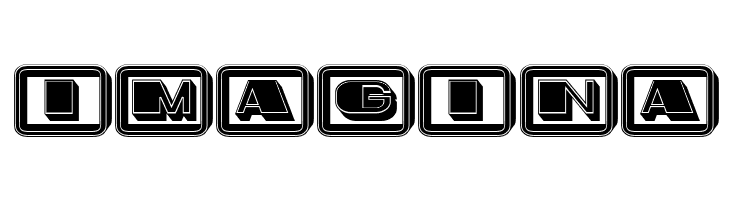 Idiot Capitals Filled Regular  Free Fonts Download