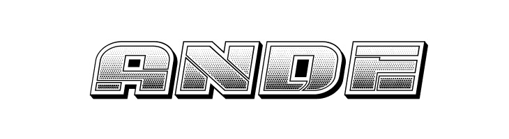 Eccentric Gradient Italic  Free Fonts Download