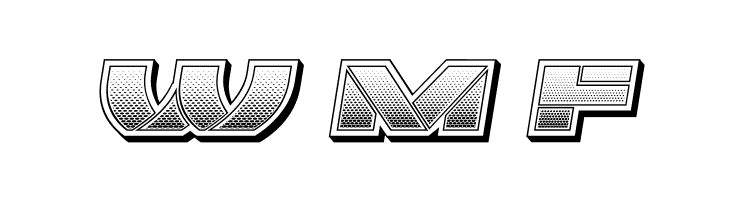 Eccentric Gradient Italic  Free Fonts Download