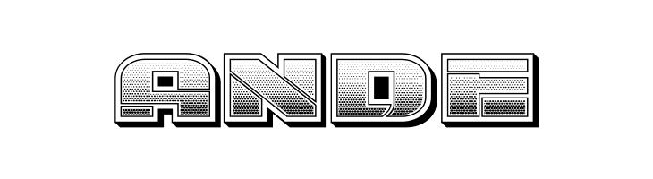 Eccentric Gradient Regular  Free Fonts Download