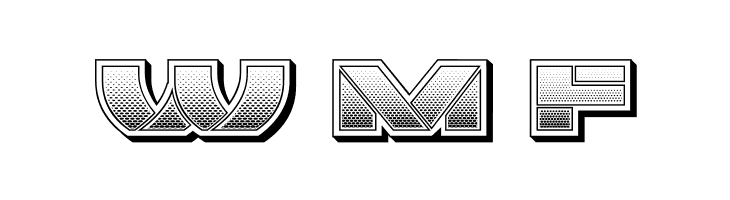 Eccentric Gradient Regular  Free Fonts Download