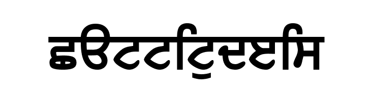 AnmolLipiThickTight  Free Fonts Download